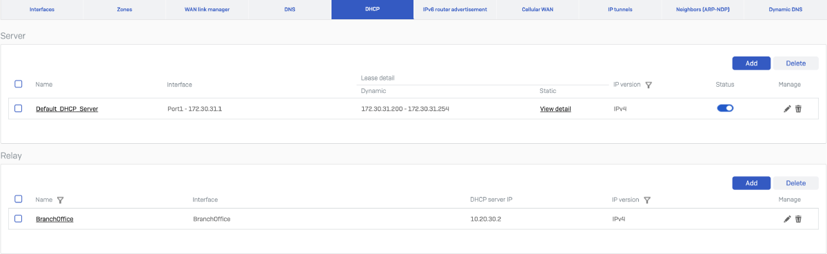 Branch Office DHCP